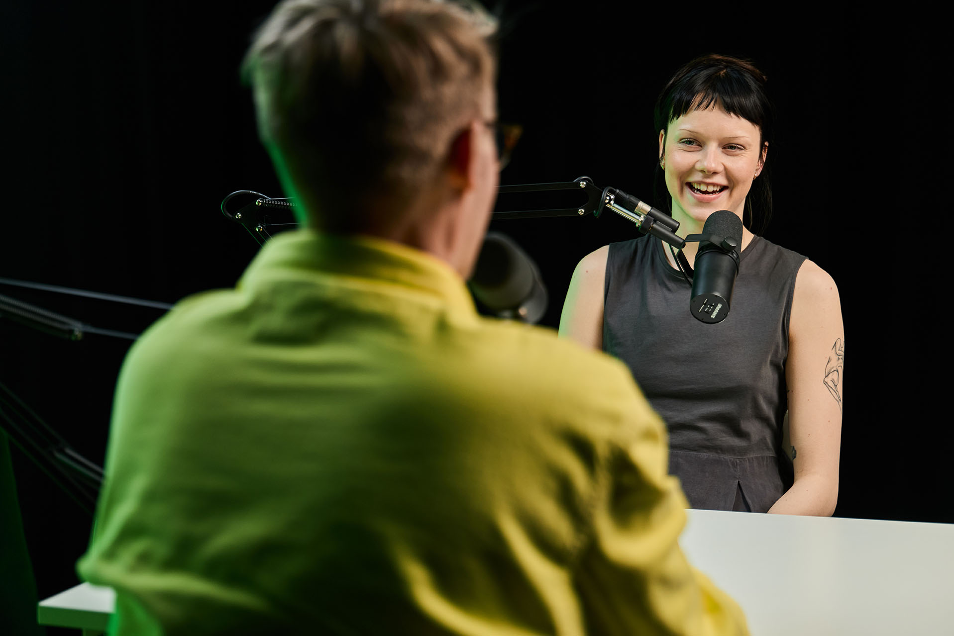 Bloomsday podcast studio